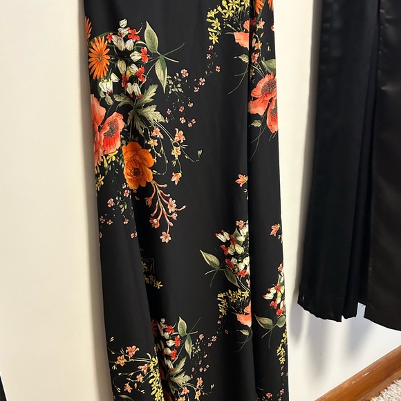 Bloom With a View Black -Small Maxi SKIRT ONLY! - Picture 3 of 4